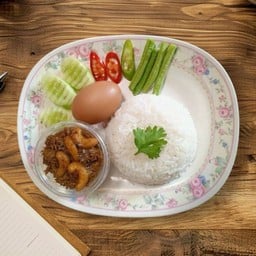 เซ็ทไตปลาแห้ง+ข้าว