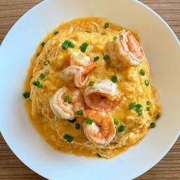 ข้าวไข่ข้นกุ้ง