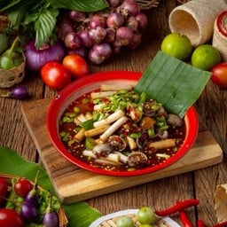 ตำไหลบัวหอยแครง