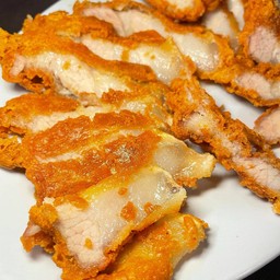 สามชั้นทอดน้ำปลา