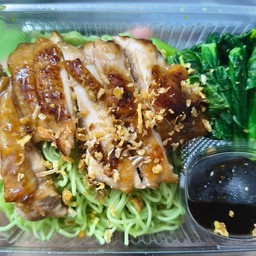 หมี่หยกหน้าไก่เทอริยากิ
