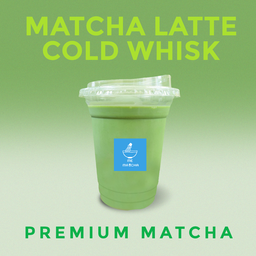Signature Premium Matcha Latte (Cold Whisk)