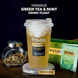 ทไวนิงส์ - เครื่องดื่มกรีนทีแอนด์มิ้นท์โฟลต