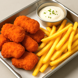 ป๊อบสไปซี่ซาวครีมชีส&เฟรนช์ฟรายส์