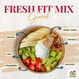 B6 Greek Bowl Fresh Fit Mix