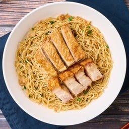 บะหมี่ เป็ด หมูกรอบ