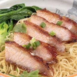 บะหมี่ฮ่องกงหมูแดงสไลด์