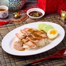 ข้าวหมูแดงล้วน