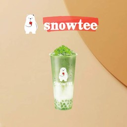 นมมัจฉะไข่มุกป๊อปรสองุ่นเขียว