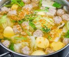 ต้มจืดเต้าหู้หมูสับ