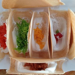 ขนมเบื้อง 10ชิ้น รวมทุกไส้