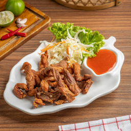 หมูแดดทอด