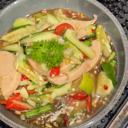 ตำแตงหมูยอปลาร้า