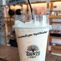นมสดเย็น สูตรSign29Cafe