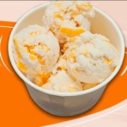 ไอติมไข่แข็ง 4 สกู๊ป Coconut ice cream egg yolk 4 scoops ขายดี