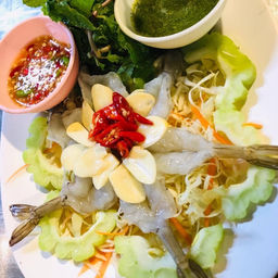 กุ้งแช่น้ำปลา