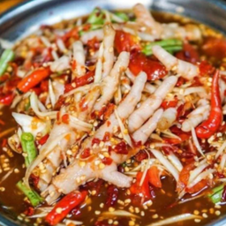 ตำตีนไก่