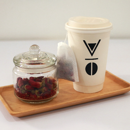 ชากุหลาบ ร้อน