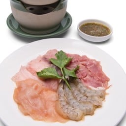 ฟองดูรวม ( ปลา / ไก่ / หมู / กุ้ง )