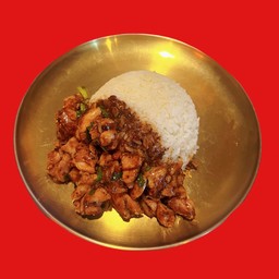 ข้าวผัดพริกไทยดำ (เลือกเนื้อสัตว์ด้วยครับ)