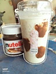 นมสดนูเทลล่า