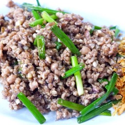 หมูสับผัดหนำเลี๊ยบ