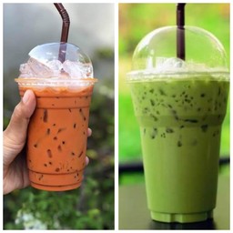 ชาไทย+ชาเขียว