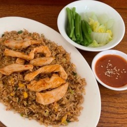 204.1ข้าวผัดสุกี้ หมู/ไก่