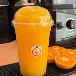 กัปตันน้ำส้มคั้นสด 100%