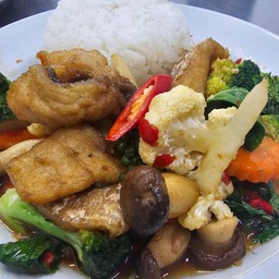 ข้าวราด ผัดขี้เมา