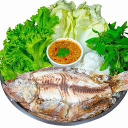 ร้านเมี่ยงปลาเผา ส้มตำ ตลาดบึงบัวรังสิตคลอง4 สาขา1
