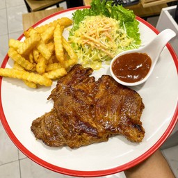 (ขายดี)สันคอหมูบาร์บีคิว