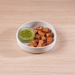 คอหมูทอดน้ำปลา