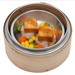 ติ่มซำหน้าเต้าหู้ปลา