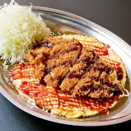 Omelette Chicken Katsu Curry Rice
