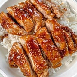 ข้าวไก่ซอสหวานเกาหลี (หมด)