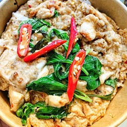 ข้าวห่อหมกไข่ข้นไก่ชิ้นไข่ 2 ฟอง