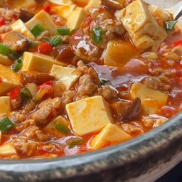 Mapo tofu ราดข้าว