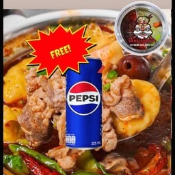 เซตอิ่มคุ้มเวอร์ ฟรีแป๊บซี่1กระป๋อง (ต้มพร้อมทาน)