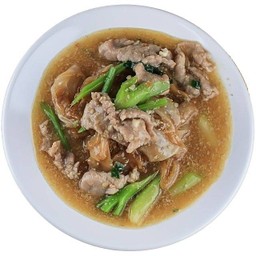 ราดหน้าเส้นใหญ่-เส้นหมี่ หมู(ราดหน้าสยามอินเตอร์)