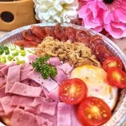 Thai breakfast ไข่กะทะ