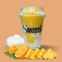 ส้ม-สับปะรด สมูทตี้ โยเกิร์ต