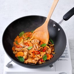 ข้าวราดผัดพริกเผา