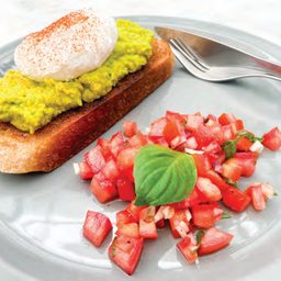 Poached egg & Avocado