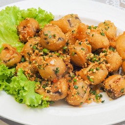 เต้าหู้ดำคั่วพริกเกลือ