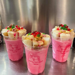 ปังเย็นนมชมพู