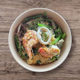 สุกี้แห้งทะเล