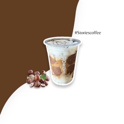 Iced Nutella Fresh Milk (นมสดนูเทลล่า)