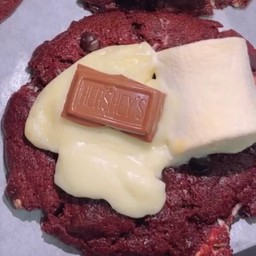 Red Velvet Cookies Cream Cheese Hershey Marshmallow