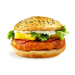 Pineapple New Orleans Chicken Burger